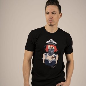 Herren T-Shirt – Kutter-Bonnie gedruckt